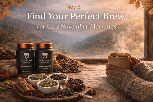 Nov 6 - Find Your Perfect Brew For Cozy November Mornings