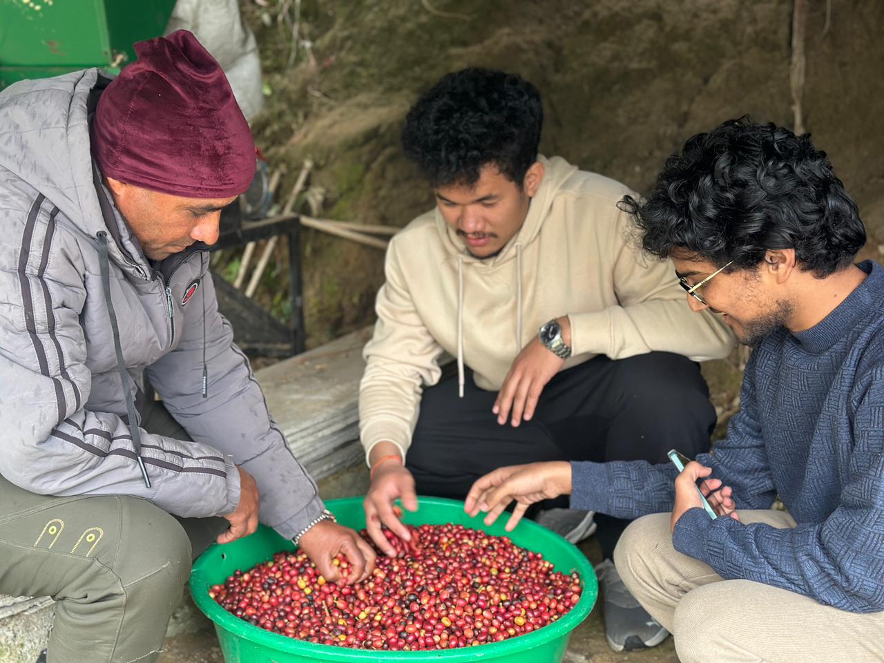 Nepal Nuwakot - Washed Green Coffee Beans